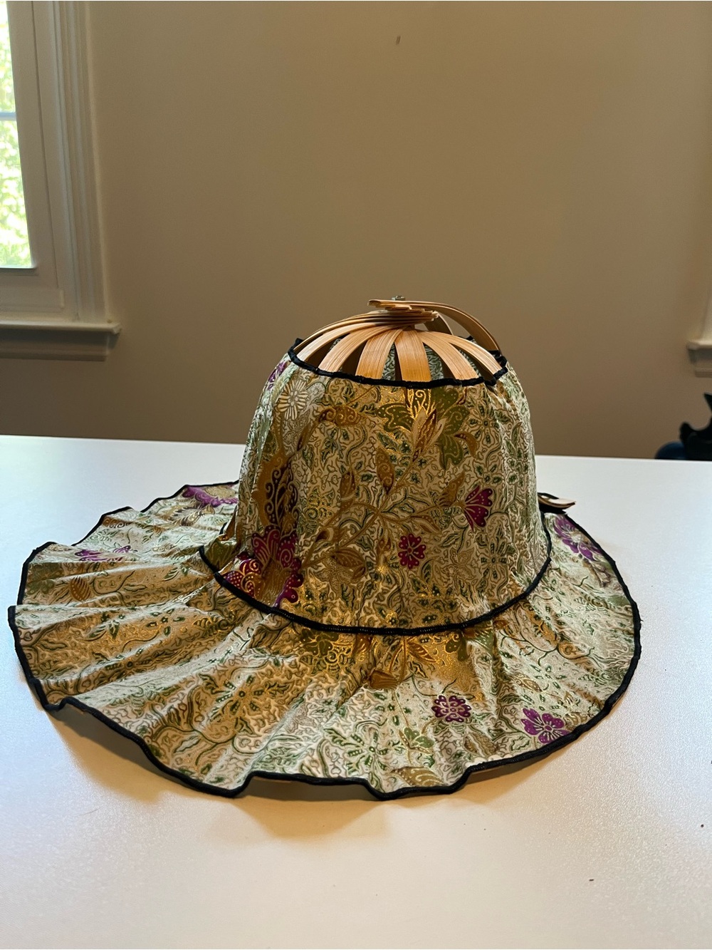 Handcrafted Bamboo Hat from Thailand